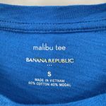 Banana Republic Blue Cotton Hamptons Graphic Malibu Tee Women's Size Small Photo 4