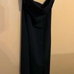 Leith  medium black strapless dress Photo 0