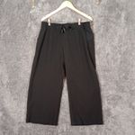 Lululemon  On The Fly Wide Leg 7/8 Pant Woven Travel Office Womens 10 Photo 2