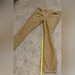 Michael Kors  Khaki Stretch Twill Brown minimalist everyday denim Jeans Size 12 Photo 9