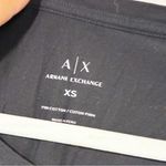 Armani Exchange  Black WOMEN TSHIRT AX STRETCH COTTON JERSEY TEE Size XS Photo 2