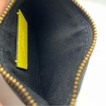 Versace Coated Canvas Calfskin La Greca Modular Zip Pouch - Yellow - Preowned Photo 5