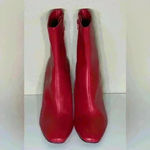Open Edit  Red Hesper Bootie Holiday Christmas Club Party 9.5 Photo 2