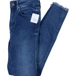 Anthropologie We The Free High Rise Nightshade Blue Skinny Denim Jeans Jeggings Photo 0