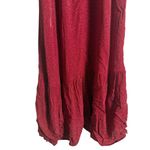 Rachel Pally Mini Dot Cilla Red Sleeveless Maternity Maxi Dress Size XS Photo 6