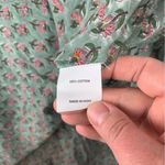 Daughters of India women's XS extra small prairie sage Green Puff Sleeve dress Photo 12