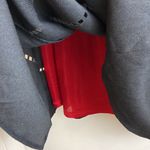 Aryeh 🌞 Black Over Red Satin Cut Out Detail Sleeveless Midi Dress Photo 7