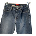 Vintage Zena Jeans Womens 29" waist Dark Wash Straight Leg Mid Rise Heavy 1980s Blue Photo 1