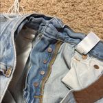 Aeropostale  Blue Jean Shorts Distressed High-Waisted Photo 4