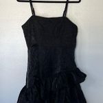 Topshop NWT Ruffle Textured Taffeta Minidress sz 8 Photo 4