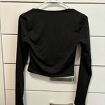 Princess Polly  Torrado Long Sleeve Top Black NWT Photo 2