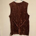 Made in U.S.A. Copper Velvet 2pc vest & skirt set western Brown Size undefined Photo 3