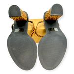 Wild Diva  | NWOT | Sz 9 | Animal Print Open Toe Chunky Heel Strappy Dress Pump Photo 9