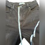 Abercrombie & Fitch Abercrombie & Fitch Curve Love 90s Straight Ultra High Rise Brown Jeans Photo 7