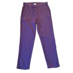 J.Jill linen stretch burgundy pull on pant size XS Purple Photo 9