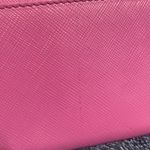 Salvatore Ferragamo Pink Wallet with Gold Accent Photo 3