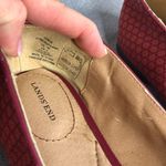 Lands' End Lands’ End Maroon Round Toe Flats Photo 5