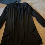 St. John  black open cardigan small Photo 2