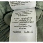 J.Crew Linen Blend Dusty Mint Green Wide Leg Y2K Paper Bag Pants Sz 12 #1977 Photo 7