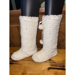 Sequin Sweater Boots Faux Fur Winter Slippers House Shoes Size 5 Photo 4