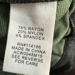 Adyson Parker NWT Womens Wide Leg High Waist Pants Black Green Animal Print Sz 8 Photo 7