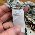 Maurice's  Women's Size 1x Off Shoulder Boho Patchwork Print Short Bell Sleeve Top Photo 4