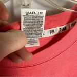 PINK - Victoria's Secret Victoria’s Secret PINK Thick Long Sleeve Hot Pink & Black Shirt Sweatshirt XS Photo 9