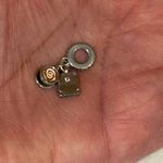 925 sterling silver coffee and book charm bracelet necklace bag anklet academia Photo 2