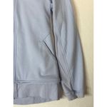 Athleta Light Blue Zip Up Jacket Women's Size M Athletic Sporty Photo 9