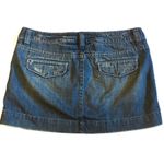 American Eagle Outfitters distressed denim mini skirt 6 Photo 4
