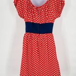 Anthropologie Vintage 60's 70's Floral Print Tie Waist Prairie Milkmaid Peasant Mini Dress Photo 1