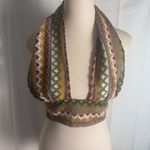 SheIn Colorful Knit Halter Top Photo 6