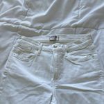 AGOLDE  Jeans Womens 27 White High Rise Skinny Light Wash Distressed Boho City Photo 2