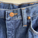 Wrangler Women’s 7/8 Vintage 90s Made in USA Blue Jeans Cowboy Cut Original Fit Photo 2