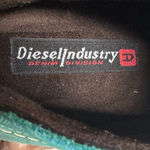 Diesel Teal Leather Wingtip Lace Photo 8