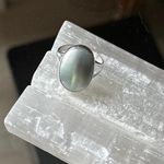 Natural Nautilus Sea Shell Sterling Silver Ring Size 10.5 Photo 9