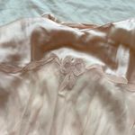 Victoria's Secret  Vintage 1990’s viral rare pink peach 100% silk slip dress w bow Photo 1