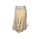 We Wore What Daisies Mini Slip Skirt Ditsy Ivory Photo 4