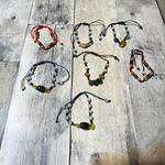 Handmade Adjustable Silk Jade Bracelet Handmade Green Photo 1