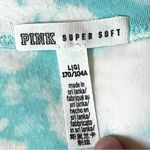 PINK - Victoria's Secret Victoria's Secret PINK Reverse Tie-Dye Blue TShirt Size Large Artsy‎ Boho Chic Photo 3