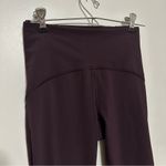 Lululemon  Motionful 7/8 Tight 25” Black Cherry plum purple zip pocket mesh Photo 4