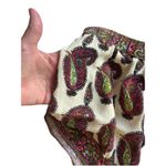 Anthropologie  Ett:Twa Paisley Scarf Print Boho Shorts with Pockets sz M Photo 4