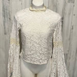 Laced white dress White Size M Photo 0