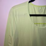 Athleta  Green Lightweight Long Sleeve Shirt Athletic Active Women's size Large Photo 2