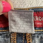 Hollister Y2K 2000s Jrs 9 Denim Skirt Blue Jean Western Pocket Pleated Back Boho Photo 5