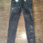 American Eagle black acid wash size 8 hi Photo 2