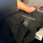 Banana Republic  Black Linen High Waisted Slim Ankle Pants Photo 3