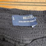 Hollister Black Smocked Ultra High Rise Skirty Shorts Size S Photo 1