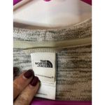 The North Face Womens Gray Marled Fleece Full Zip Hoodie Jacket Size L Photo 1