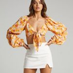 Charlie Holiday Cindy Top and Maxi Skirt Set Seventies Floral Photo 2